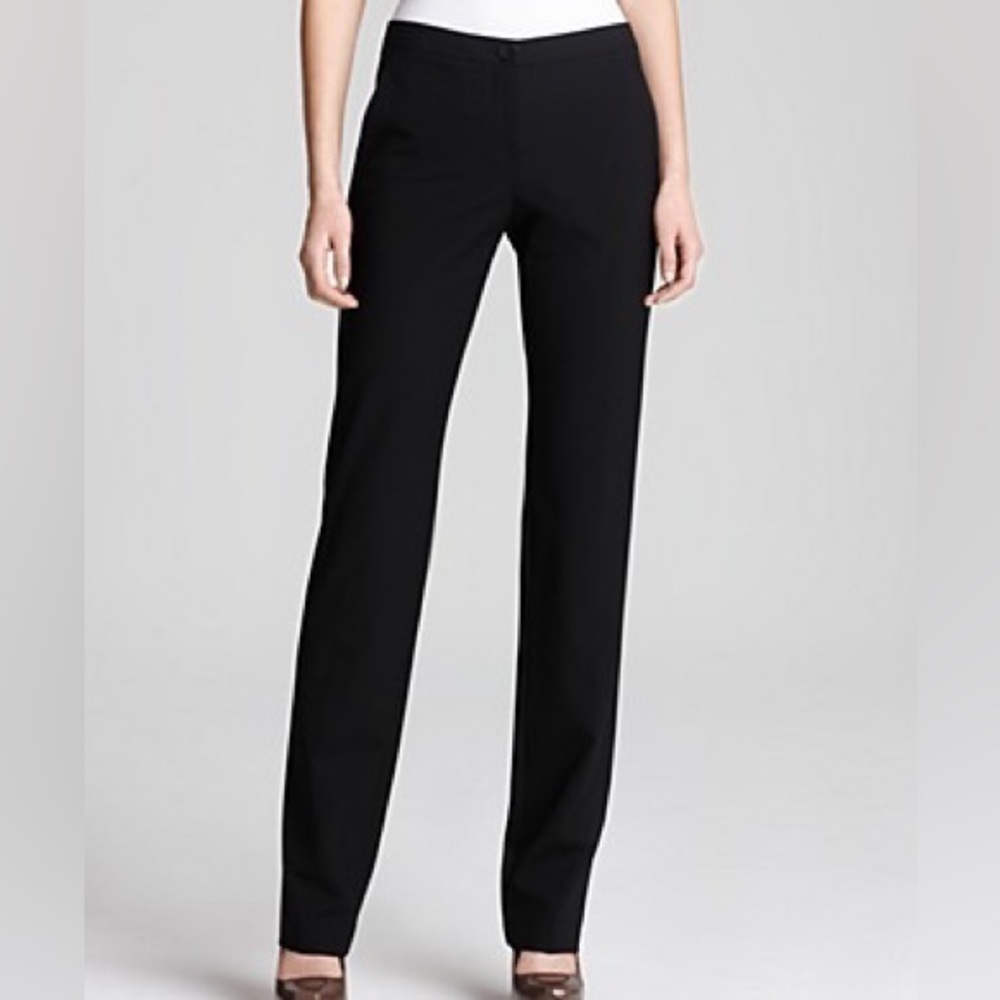 Theory Rosel Sevona Tailor Slim Pants in Black